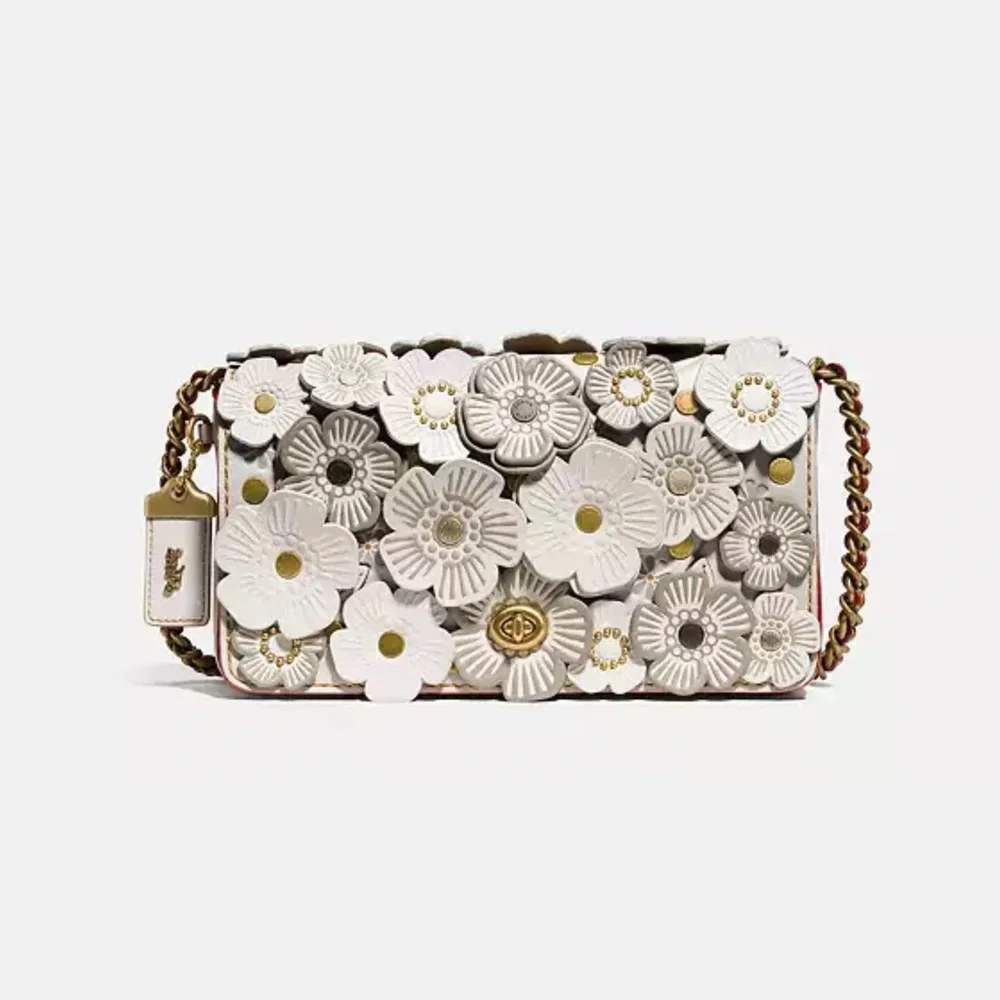 COACH Dinky With Tea Rose White